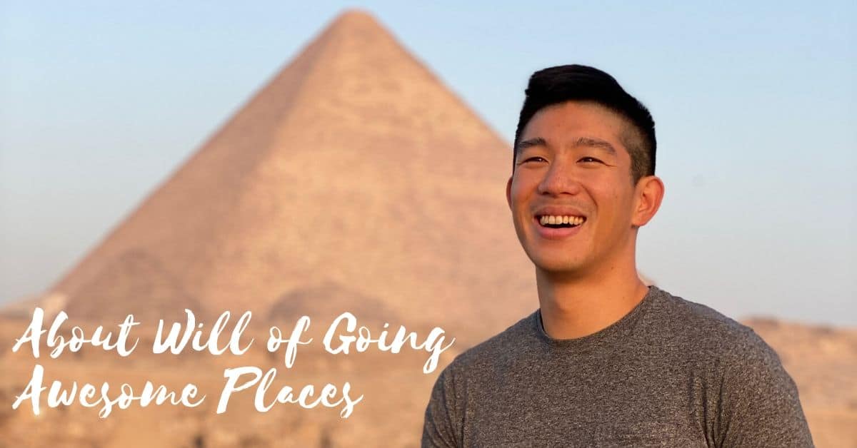 About The Author William Tang of Going Awesome Places