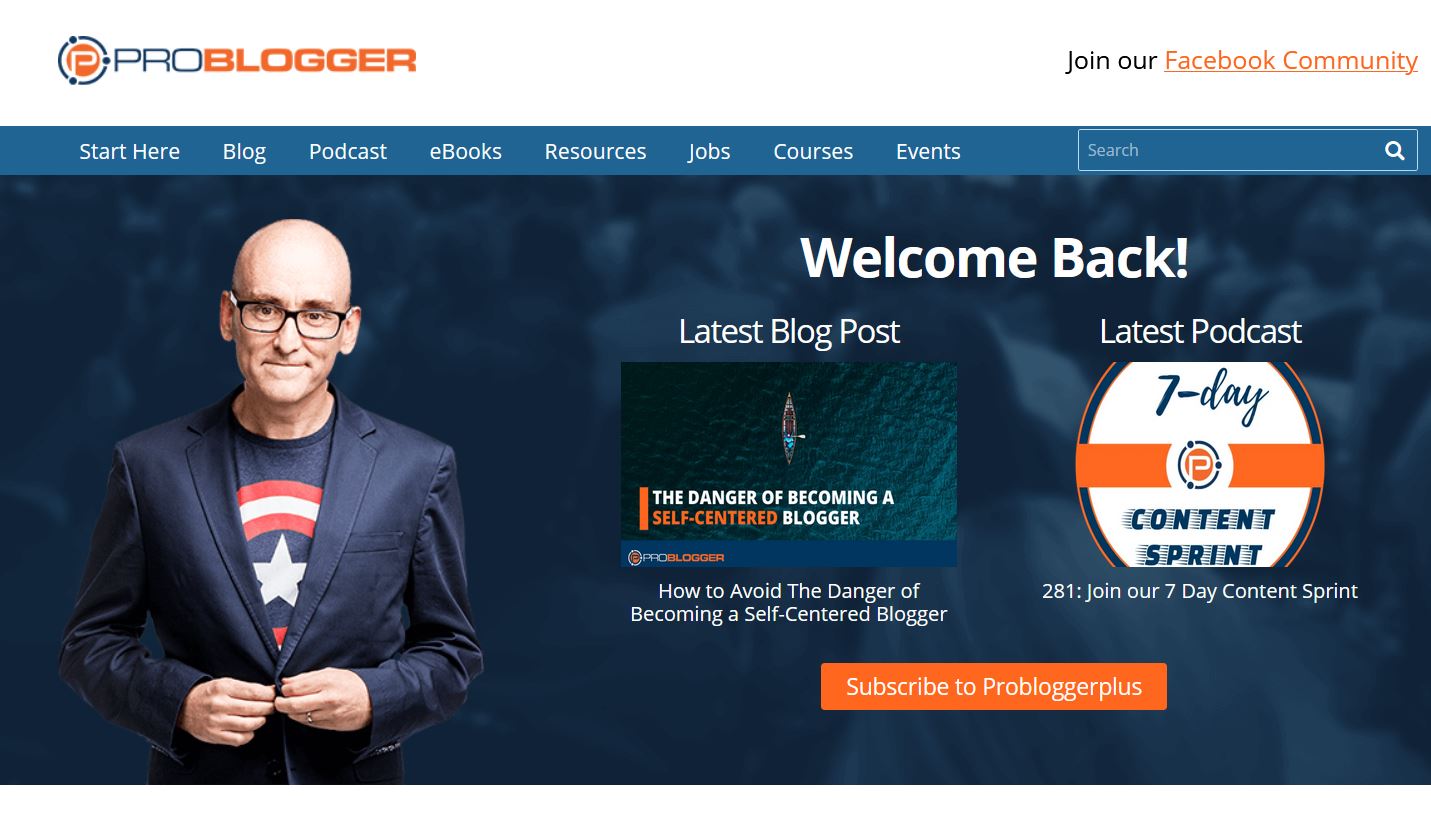 Website Tech tools used to build Problogger.com by Darren Rowse - Blogies Tools