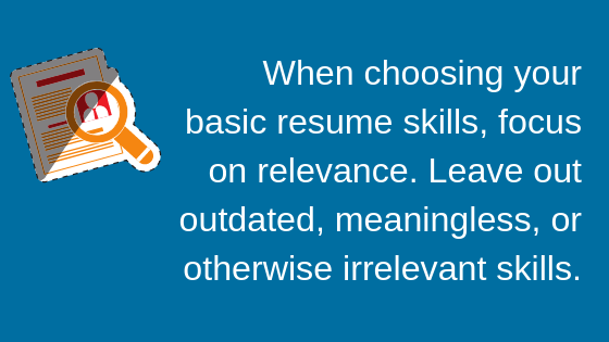 15 Skills NOT to List on Your Resume (Examples + Tips) | ZipJob