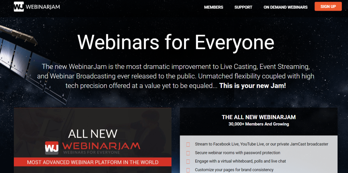 WebinarJam - Best Webinar Software