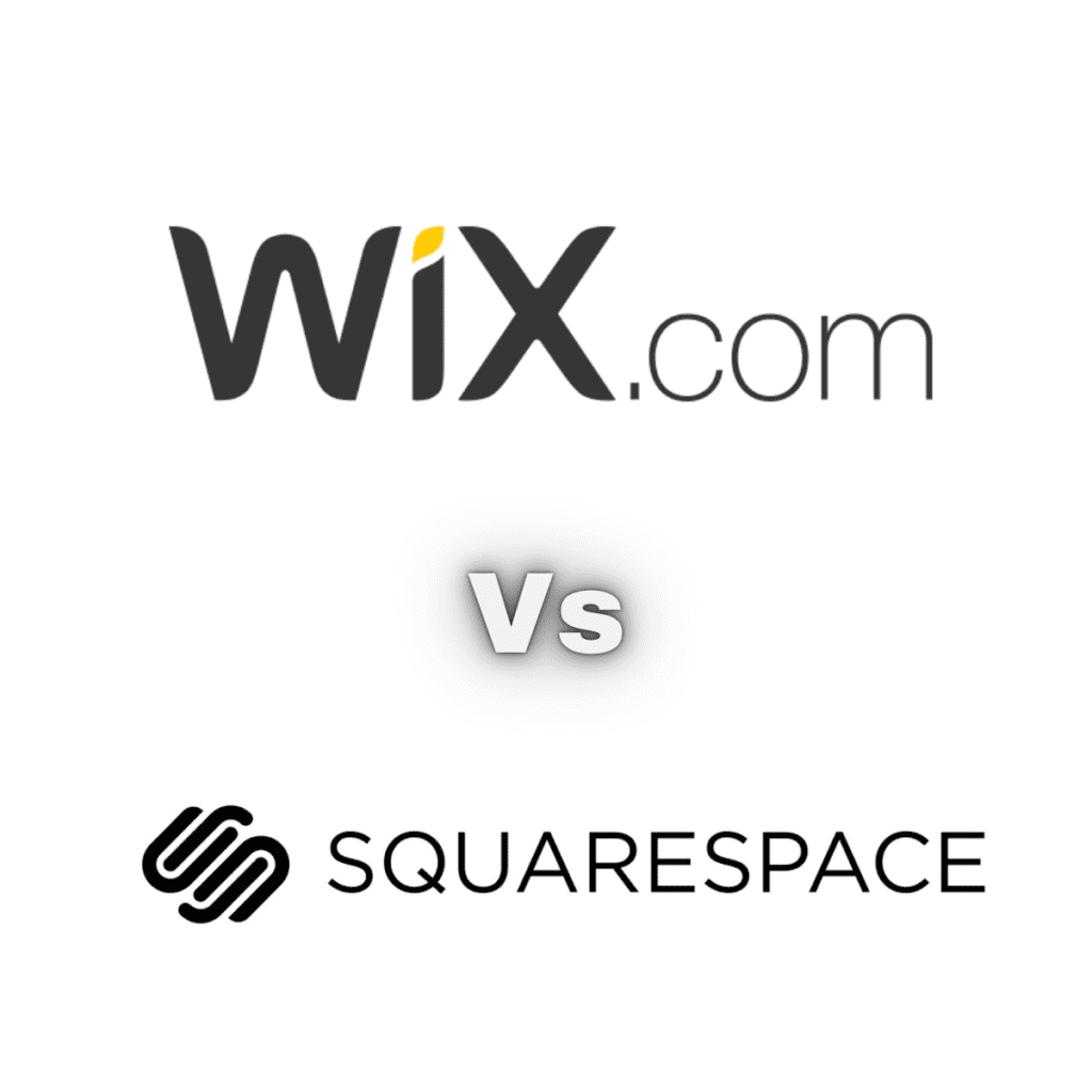 Wix and Squarespace