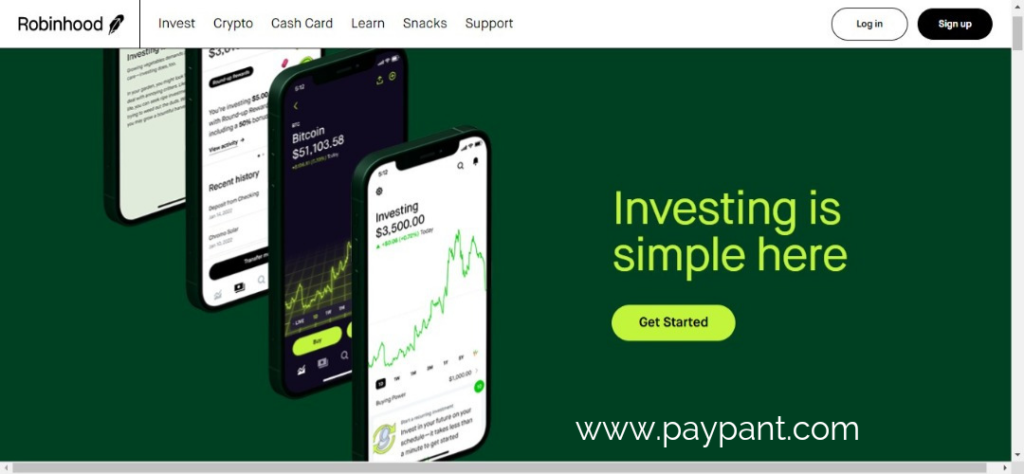 Robinhood online broker paypant.com