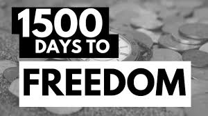 1500 days to freedom  www.paypant.com