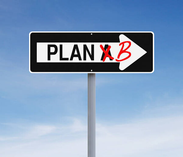 Modified one way sign on contingency planning