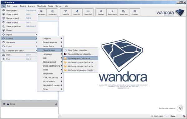 Wandora website