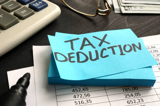 Tax deduction image description