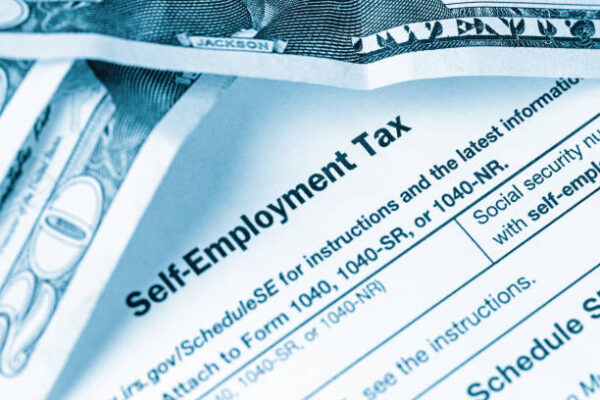 Self-employed tax deduction slip