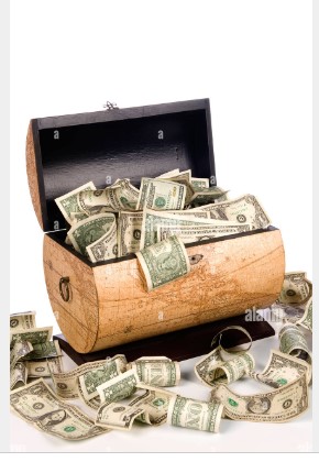 A box full of dollars on simple money moves that you can make today