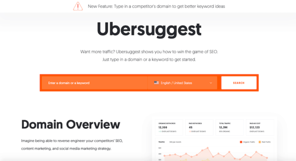 Ubersuggest www.paypant.com