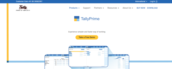 Tally Prime ERP software for small and medium sized business www.paypant.com