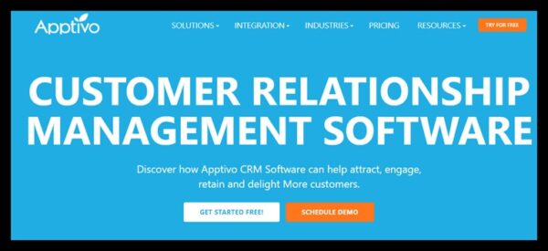 Apptivo CRM software www.paypant.com