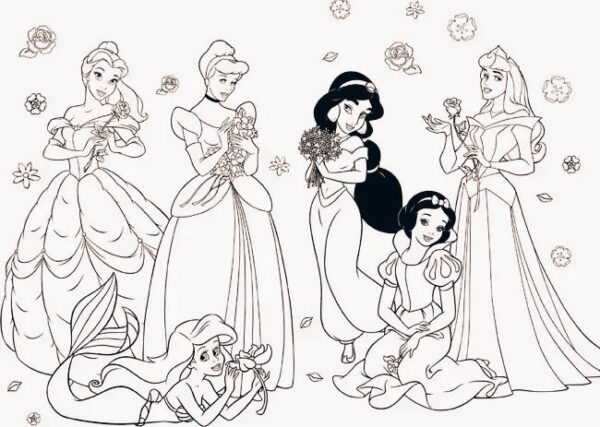 Free coloring pages from Disney.