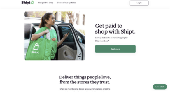 Shipt shopper revenue