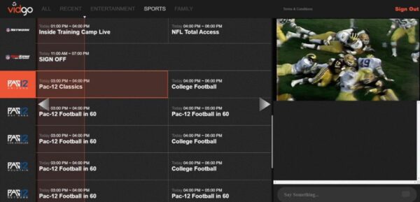 Watch College Football Without Cable  with Vidgo

www.paypant.com
