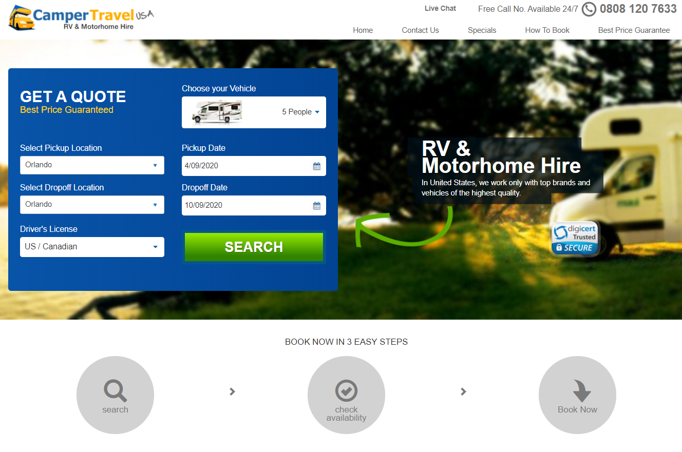 16 Places to Get Cheap RV Rentals Near You