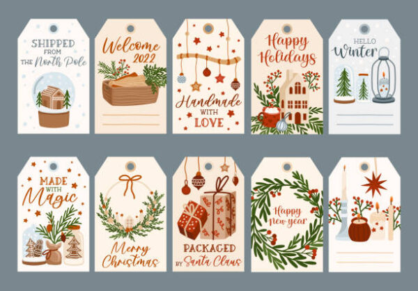 Free printable christmas gift tags 