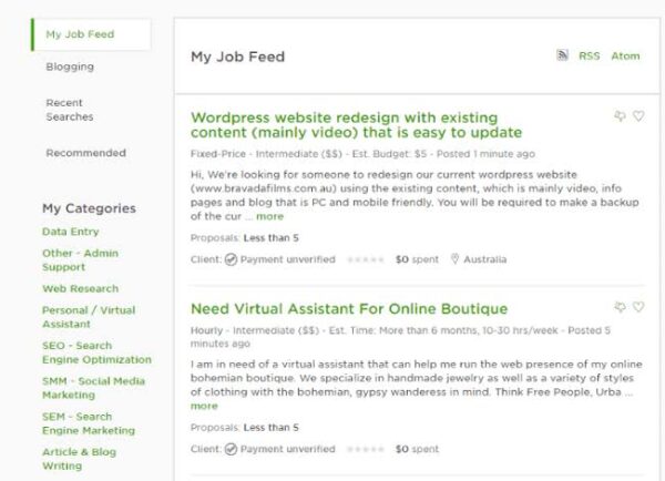 Be active on Upwork  www.paypant.com