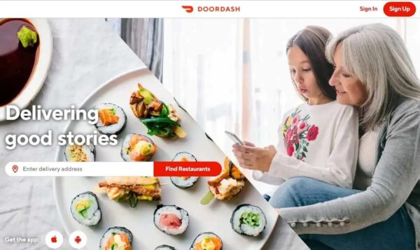 Doordash www.paypant.com