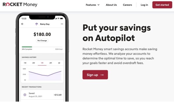 Rocket money review; autopilot savings www.paypant.com
