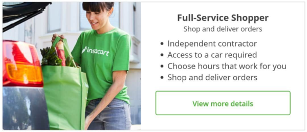 instacart money-making app for fast cash www.paypant.com