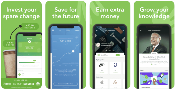 Acorns App  for fast cash www.paypant.com