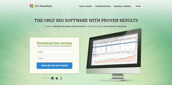 SEO Powersuite keyword rank tracking software www.paypant.com