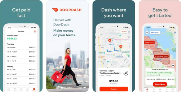 DoorDash money-making app for fast cash www.paypant.com