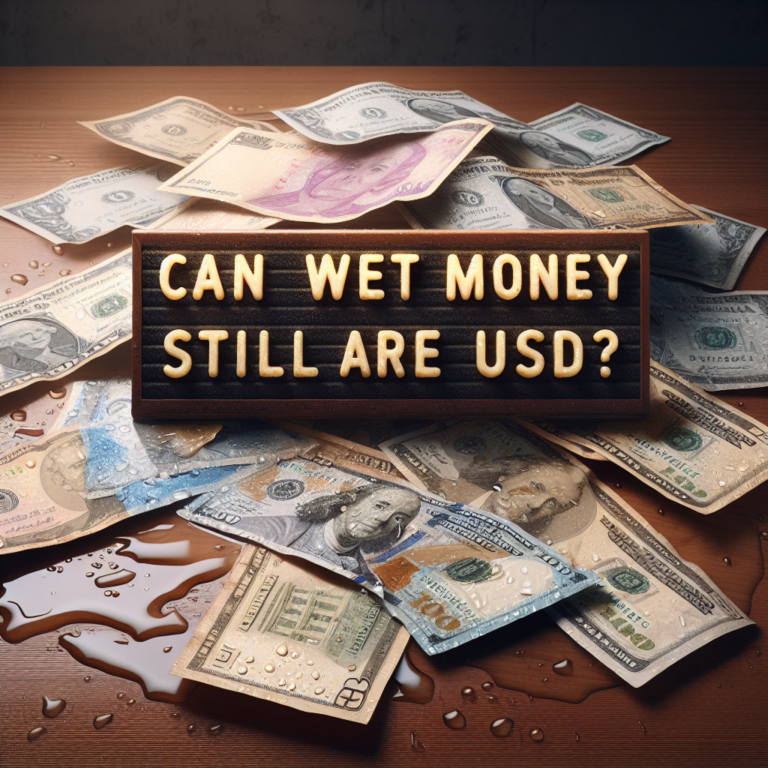 Can Wet Money Still Be Used?